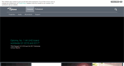 Desktop Screenshot of optoma.co