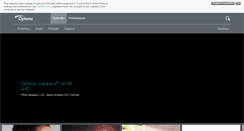 Desktop Screenshot of optoma.fr