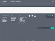 Tablet Screenshot of optoma.it